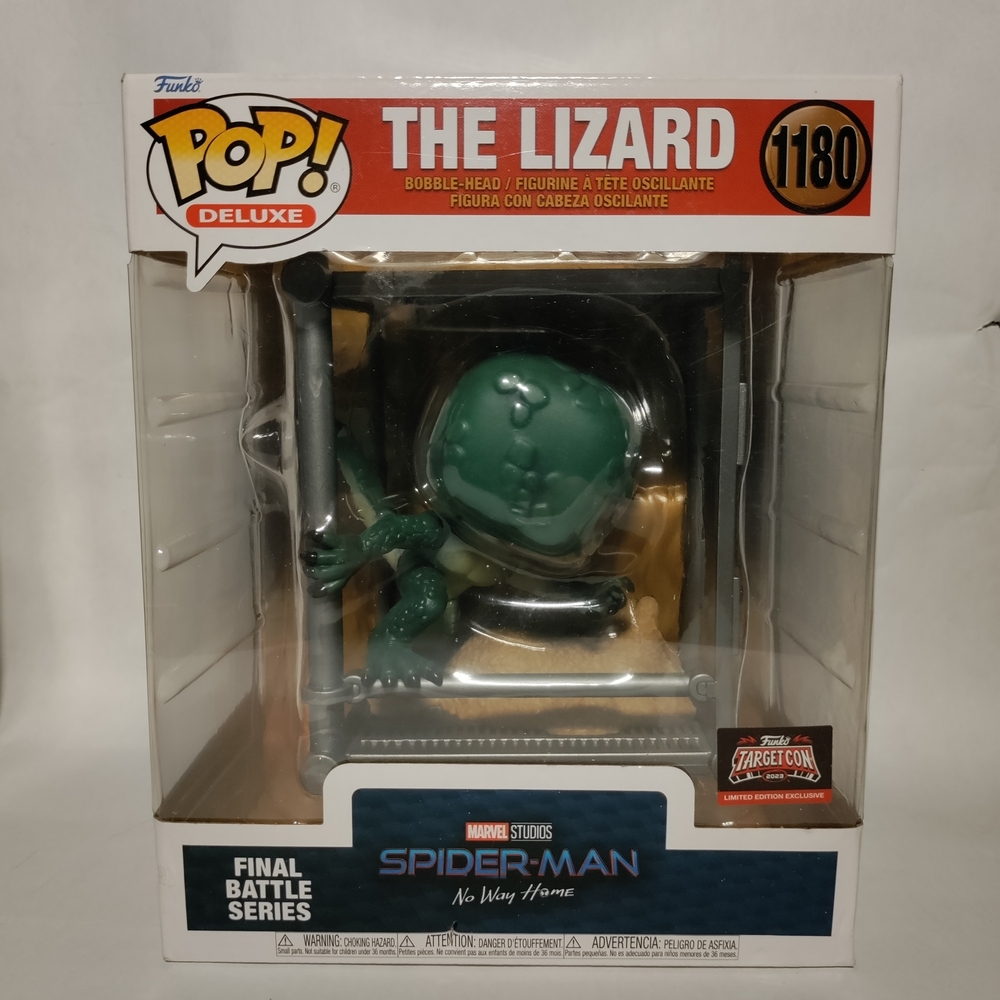 Funko Pop! Deluxe The Lizard, Spider Man, Dr Strange, Black & Gold Suit